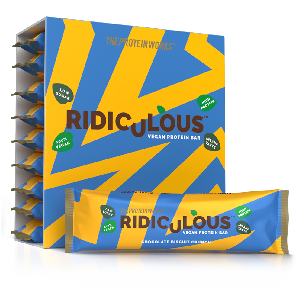 Ridiculous Vegan Protein Bar 18 Pack